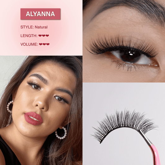 Mega Lash Glair Classic Kit (Lashes + Glue + Brush + Tweezers)