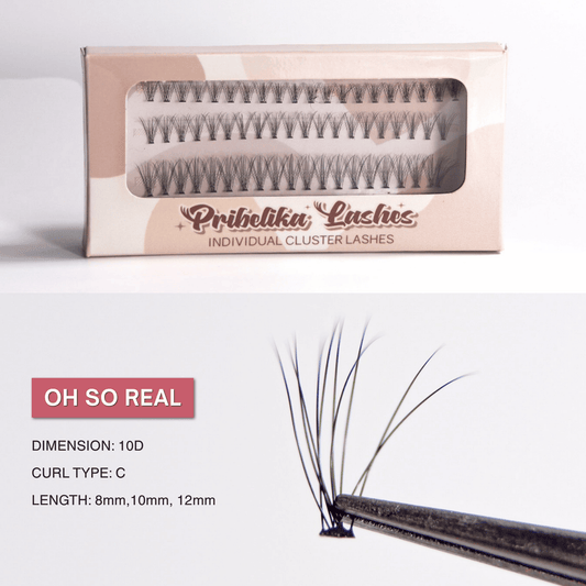 Pribelika Glam Bond + Seal Cluster Lashes Kit