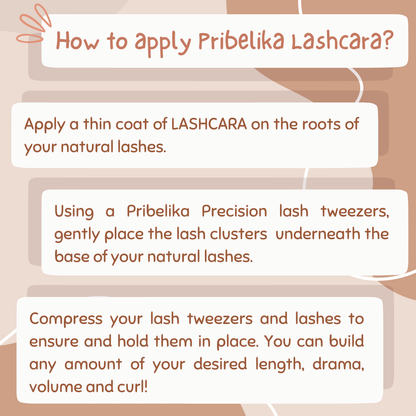 Lashcara, Sealer & Remover (Adhesive Cluster Lashes Mascara)