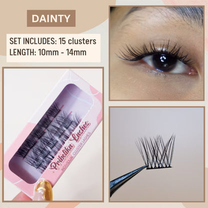 Lash Trio Mini Segmented Cluster Lash Kit (Lashcara + Sealer + Remover)