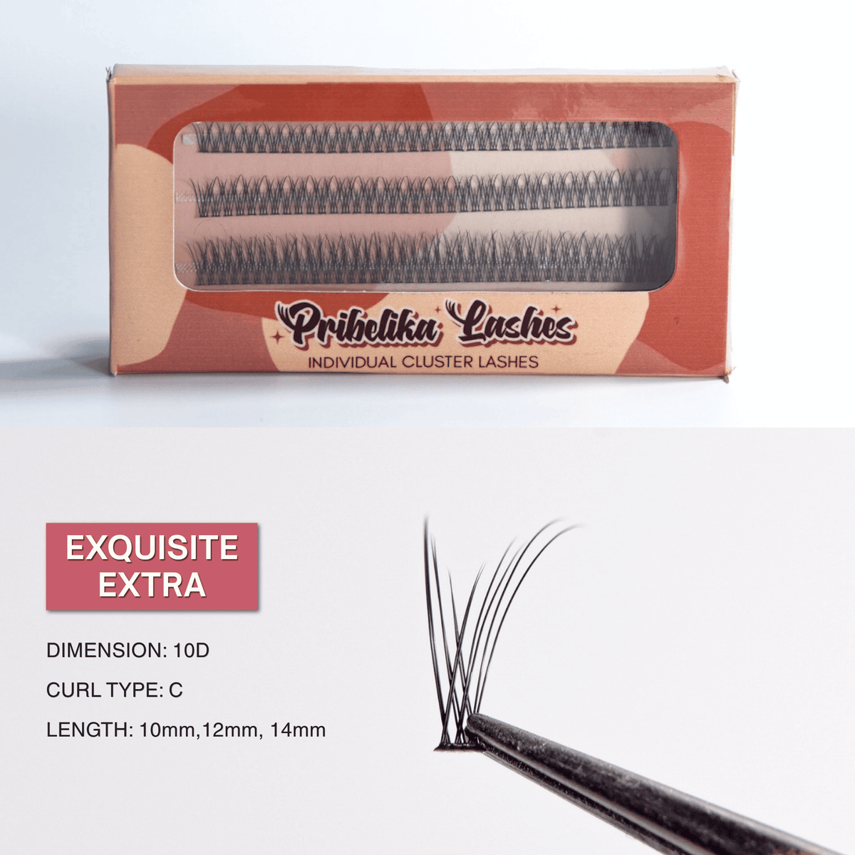 Cluster Lash Kit (Cluster Adhesive Glue)
