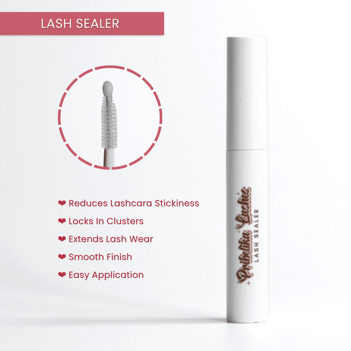 Lashcara, Sealer & Remover (Adhesive Cluster Lashes Glue)