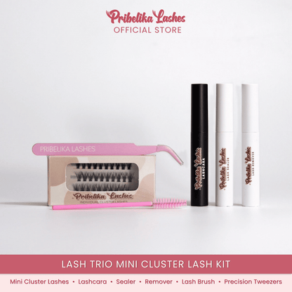 Lash Trio Mini Cluster Lash Kit (Lashcara + Sealer + Remover)