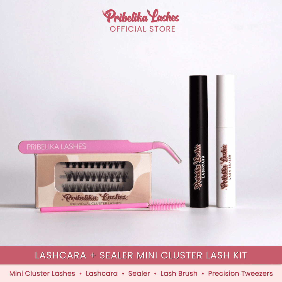 Lashcara + Sealer Mini Cluster Lash Kit