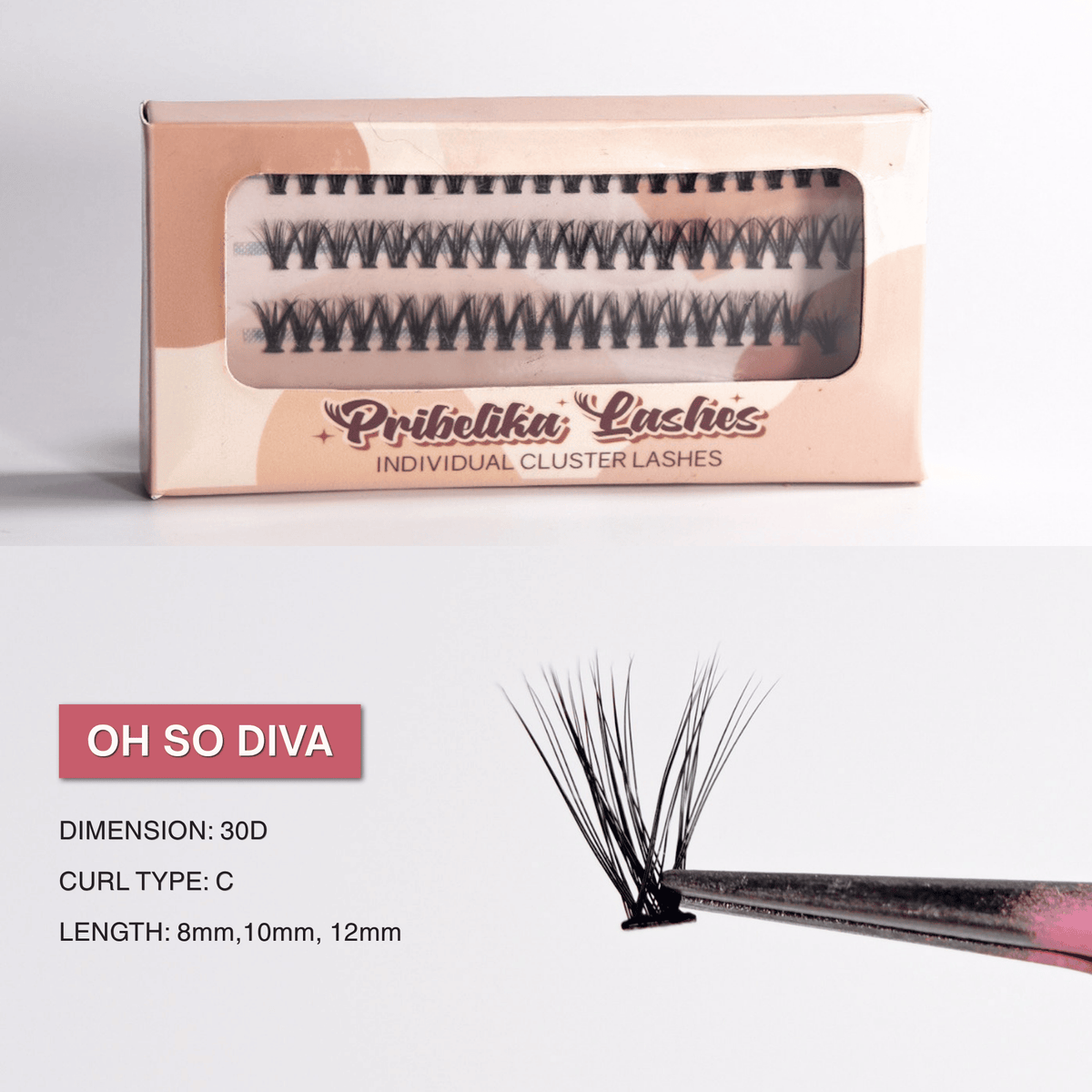 Cluster Lash Kit (Cluster Adhesive Glue)