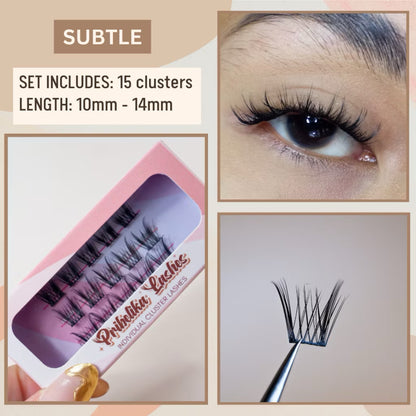 Lash Trio Mini Segmented Cluster Lash Kit (Lashcara + Sealer + Remover)