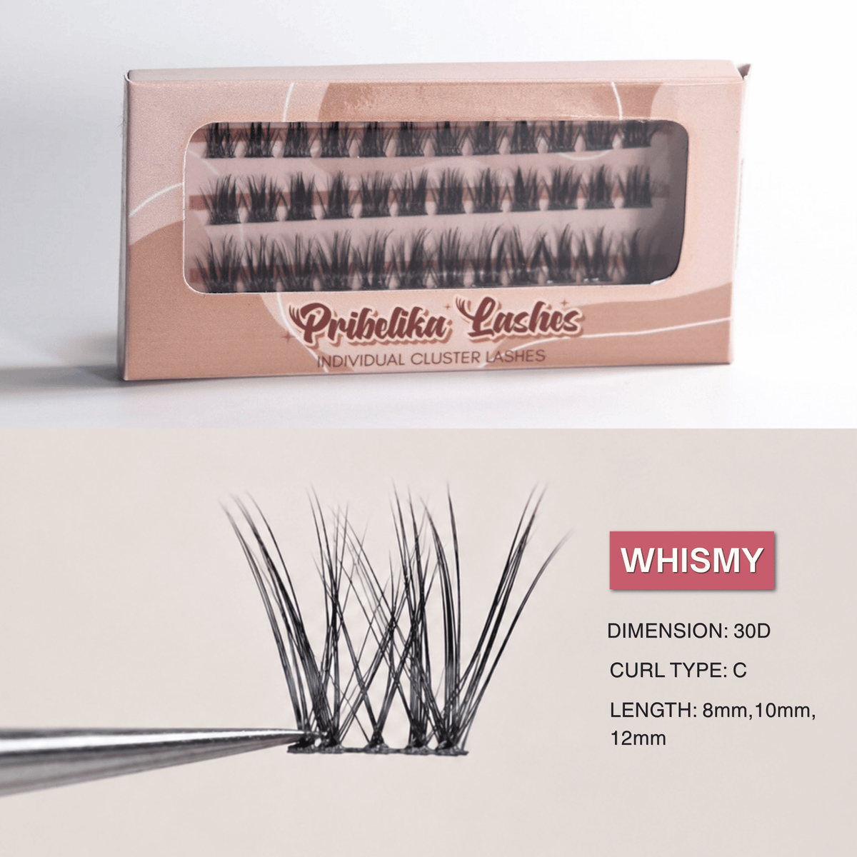 Glam Bond + Seal Segmented Cluster Lashes Kit